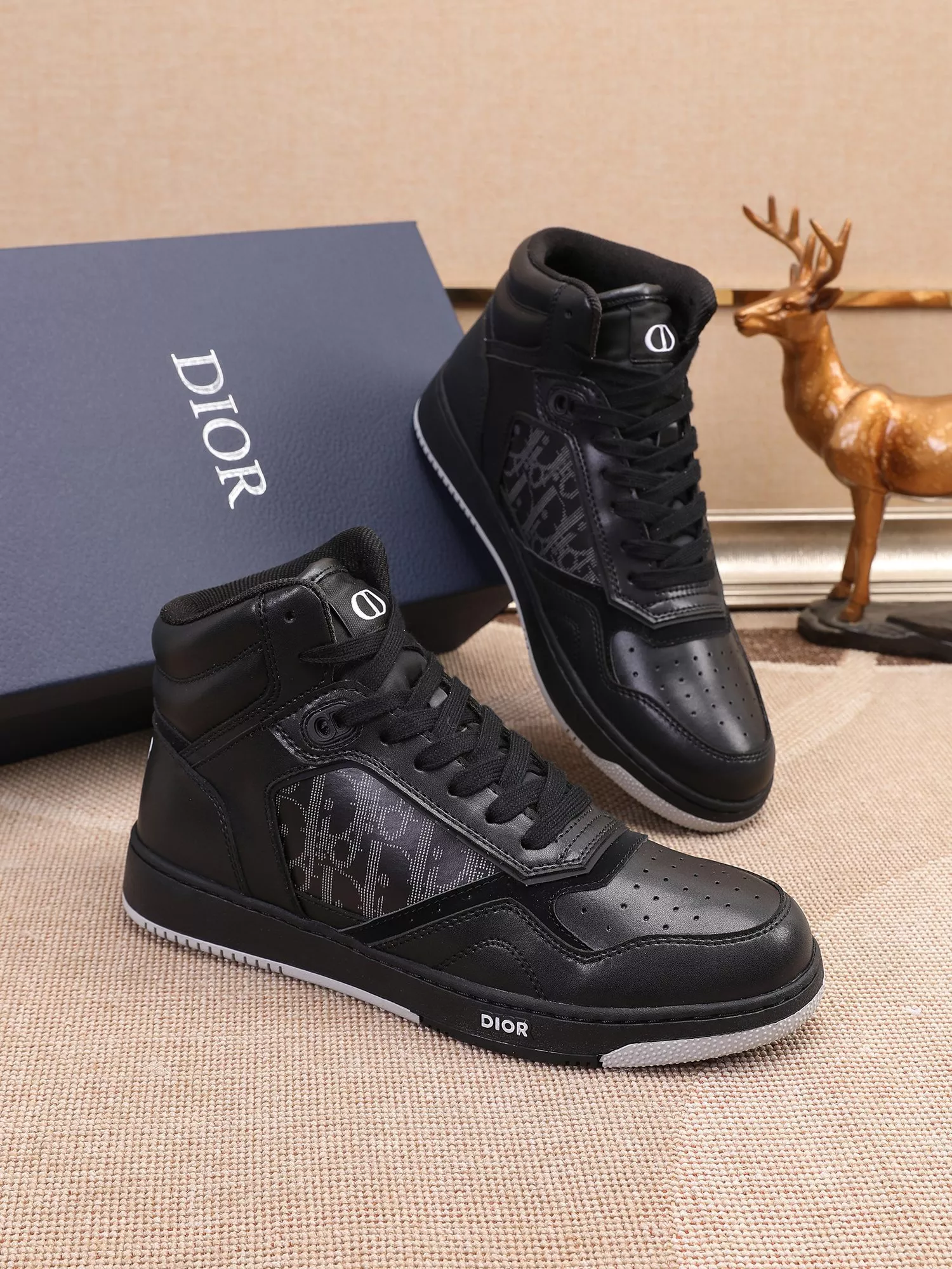 christian dior high top chaussures pour homme s_12ba16a1